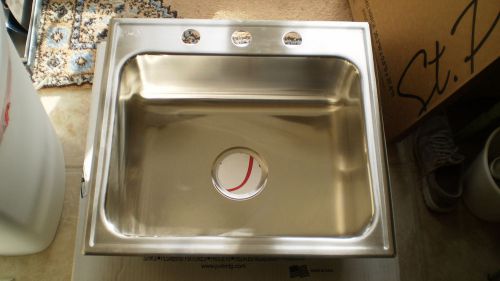 SL-1921-B-GR-3 Stylist Ledge Type Stainless Steel Drop-in Sink by Just Mfg.