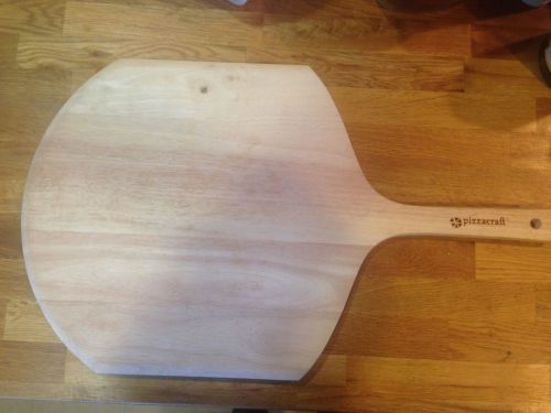 NICE Pizzacraft PC0201 24&#034; x 14&#034; Large Hardwood Pizza Peel