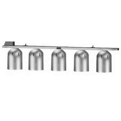 Nemco 6006-5 Heat Lamp, Pendant Stye, Single Row Suspension Bar, (5) 250 Watt In