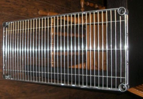 Metro Wire Shelf Pole Mat Chrome 14 x 30 Shelf