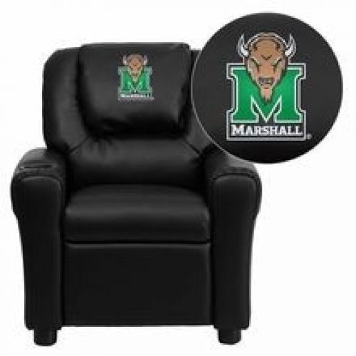 Flash Furniture DG-ULT-KID-BK-40016-EMB-GG Marshall University Thundering Herd E