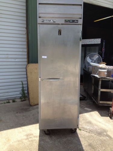 Beverage Air ER24-1AS Single Door Reach In Refrigerator Stainless Steel