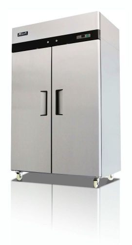 MIGALI COMMERCIAL 2  DOOR FREEZER REACH IN NSF 49 Cu.ft