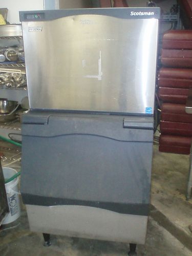 SCOTSMAN PRODIGY ICEMAKER ICE MACHINE 400# BIN RESTAURANT DETROIT MANITOWOC