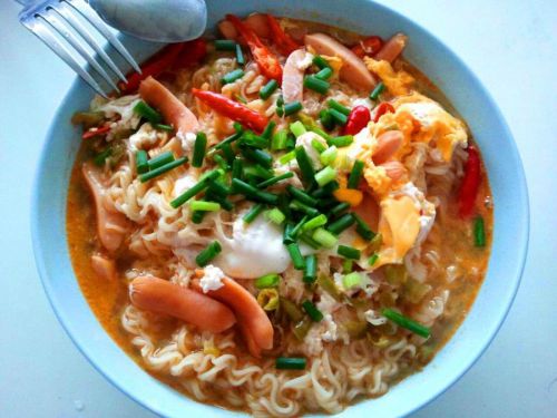 Food quality Thailand Food Recipes Spicy Mama Tom Yum Kung East instant noodles