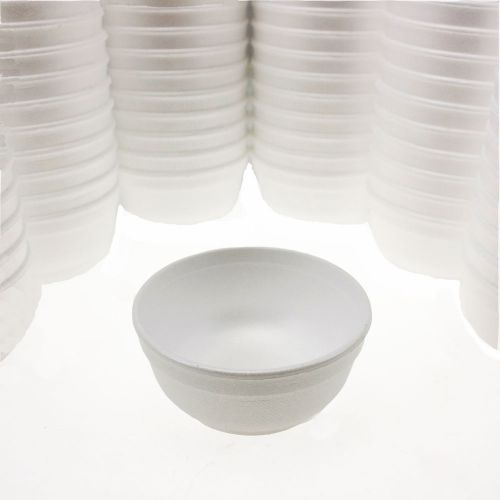 500ct WinCup 6oz StyroContainer Foam Bowl 6-8B Food Container No CFCs Bulk Lot