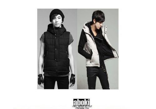 New Free shipping Men&#039;s down jacket vest coat winter warm down vest loaded