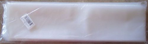 700 total 5 x 20 layflat poly open end plastic bags 4mm 7 pkgs 100 each 40F-0520