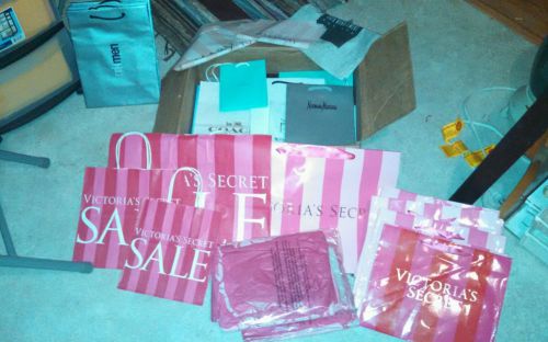 55 of my designer shopping bags