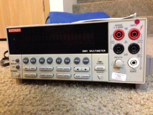 Keithley 2001 7 1/2 digital multimeter for sale