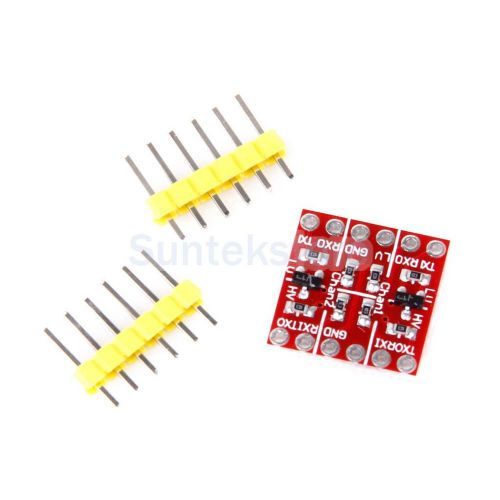 New 3.3V-5V 2 Channel Logic Level Converter TTL Bi-Directional Shifter Module