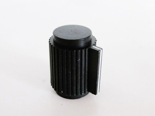 10 pcs black 6mm knurled shaft inner dia potentiometer control knobs 15/64 rogan for sale