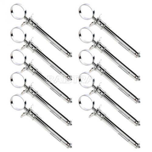 10X Dental Lab Aspirating Syringe Oral Surgical Instrument Anesthetic 1.8CC BEST