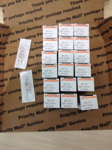 Sylvania 58675 50W 12V Bi Pin Lot Of 20