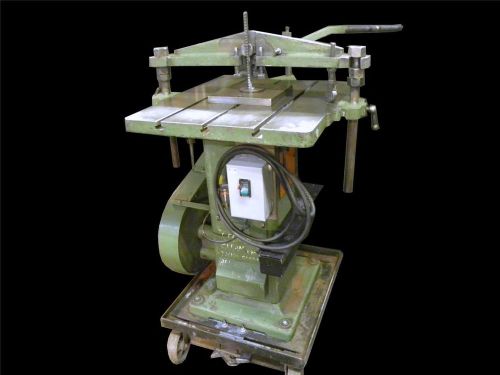 LAGOE OSWEGO L7 BROACH / BROACHING MACHINE 1 HP 29&#034; X 25&#034; TABLE 15&#034; WORK HEIGHT