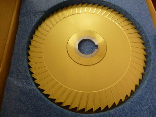 Niagara Slitting Saw, 10&#034; x 3/8&#034; x 1-1/2&#034;, 56T, TiN Coated EDP# 09081, MT10063