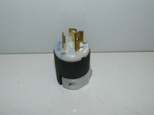 NEW HUBBELL HBL4570C MALE PLUG 15AMP 2POLE 250VAC NEMA L6-15P