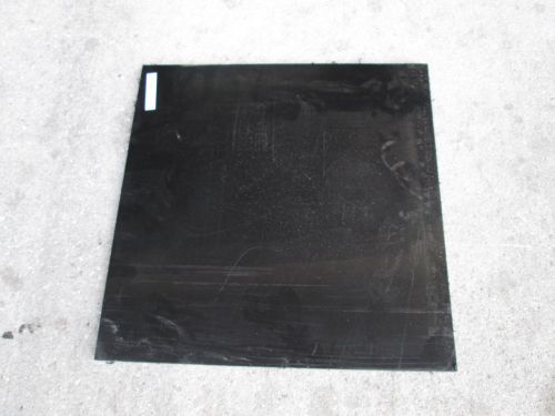 Polypropylene impact copolymer black plastic sheet 1/2&#034; x 14&#034; x 14&#034; n00m-00 uhmw for sale