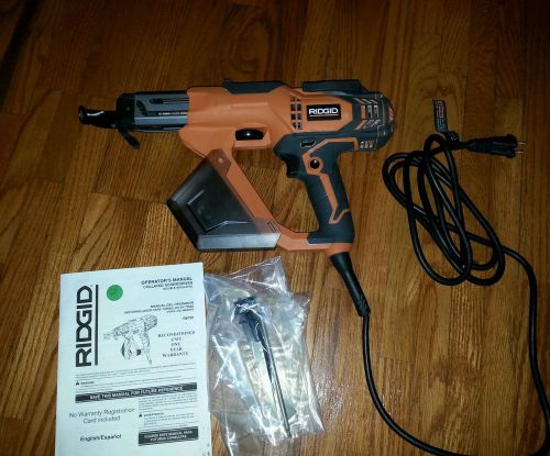 Ridgid collated screw gun model R6791