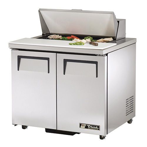 True 36&#034; sandwich prep table tssu-36-8 brand new for sale