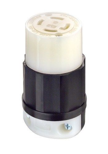 Leviton 2713 30 amp, 125/250 volt, nema l14-30r, 3p, 4w, locking connector, i... for sale