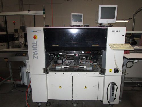 Phillips/ assembleon topaz pick &amp; place machine for sale