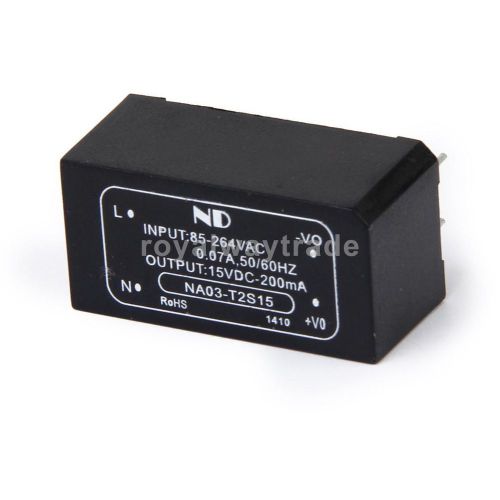Isolated power module ac/dc-dc converter input ac85-264v/dc100-370v output dc15v for sale