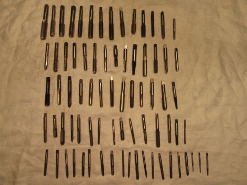 Lot of 75 Taps Tap John Bath Bendix Besley Threadwell R&amp;N Morse Regal Tools Hand