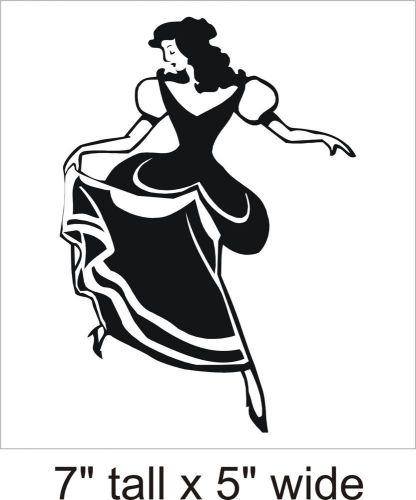 LADY DANCER Removable Wall Art Decal Vinyl Sticker Mural Decor-FA223