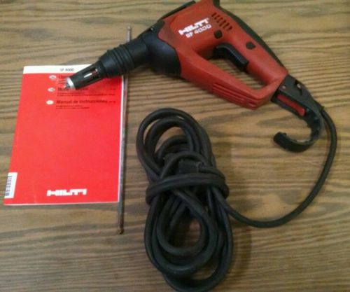 HILTI SF4000 CORDED DRYWALL SCREW GUN