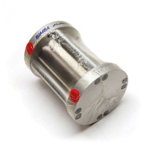 NEW Bimba FO-503-M Flat-1 Double-Acting Single-End Flat Round 2.5&#034; Cylinder