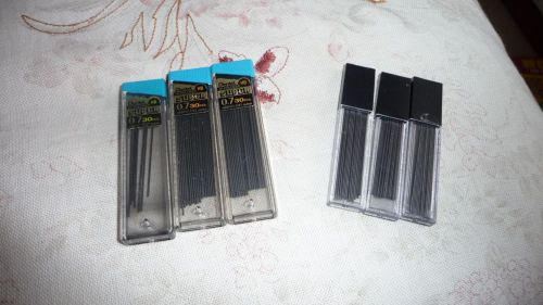 LOT OF MECHANICAL PENCIL LEAD INCLUDES: .5 MM, .7 MM Some Pentel Super