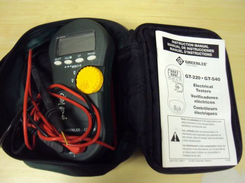 Greenlee GT-540 Electrical Tester