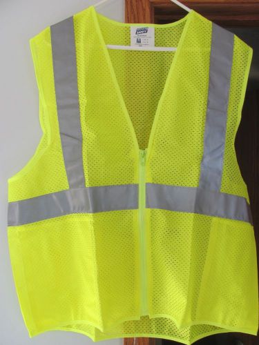 ERB Safety Hi-Viz Size Medium Lime/Silver 14060