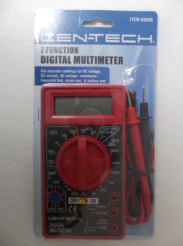 7 FUNCTION DIGITAL MULTIMETER