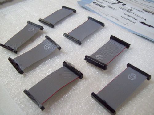 SAMTEC FFMD-17-T-02.00-01-N-R CBL,DUAL ROW,17PNS NTCHD,RVR - 7PCS - FREE SHIP