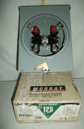 MURRAY 125 Amp Meter Socket RJ192AX