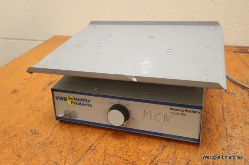 VWR SCIENTIFIC ROCKING PLATFORM MODEL 200 MIXER SHAKER