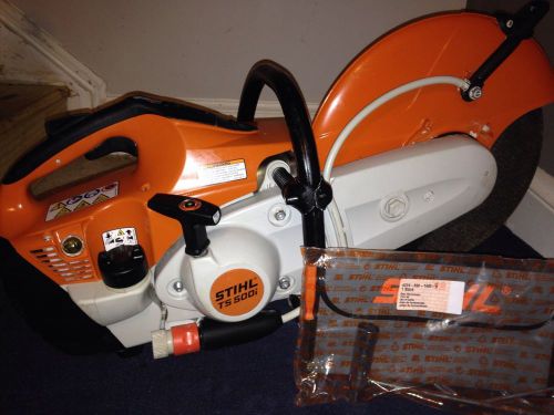 Stihl TS500i 14 Inch Gas Powered Concrete Cut Off Saw