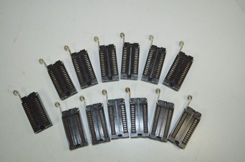 AMP TE Connectivity 28 Pin ZIF Socket Lot of 13 Model# 54994-5