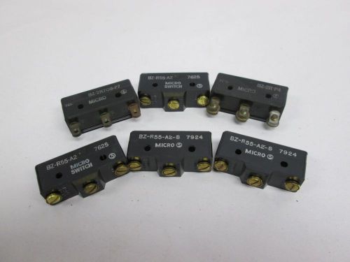 LOT 6 NEW HONEYWELL BZ-R55-A2 MICRO SWITCH D310151