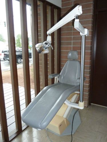 A-dec 1005 dental chair w/ a-dec 6300 light for sale