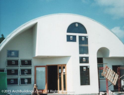 Steel Arch Building 40&#039; wide x 60&#039; long at 16&#039; High