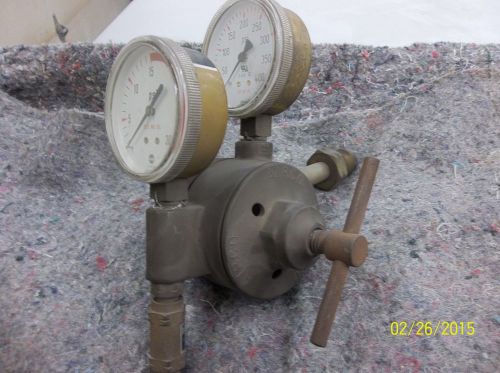 Vintage AIRCO Dual-Stage  Brass ACETYLENE Regulator