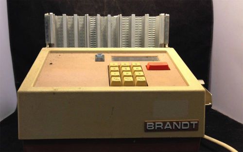 PRE-OWNED BRANDT MONEY COIN CHANGER COUNTER  DISPENSER