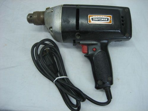 Vintage Sears 315.11480 3/8&#034; Electric Drill Craftsman Black &amp; Decker DeWalt