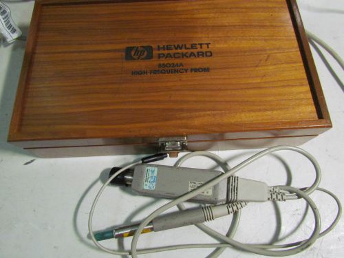 AGILENT HP 85024A HIGH FREQUENCY PROBE 300kHz-3GHz w/ Accessories in box