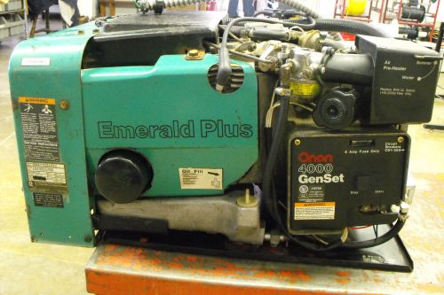 Onan Emerald Plus 4.0Kw Gasoline RV Generator Low Hours