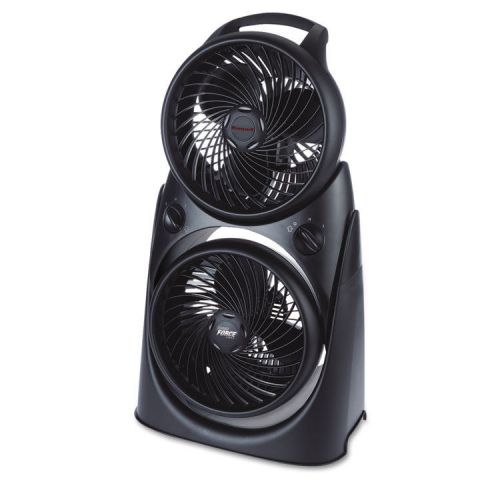 Twin Turbo 2-in-1 High-Performance Fan, Black