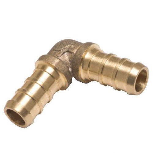 Sharkbite 3/8 in. brass 90-degree barb x barb elbow uc246lfa for sale